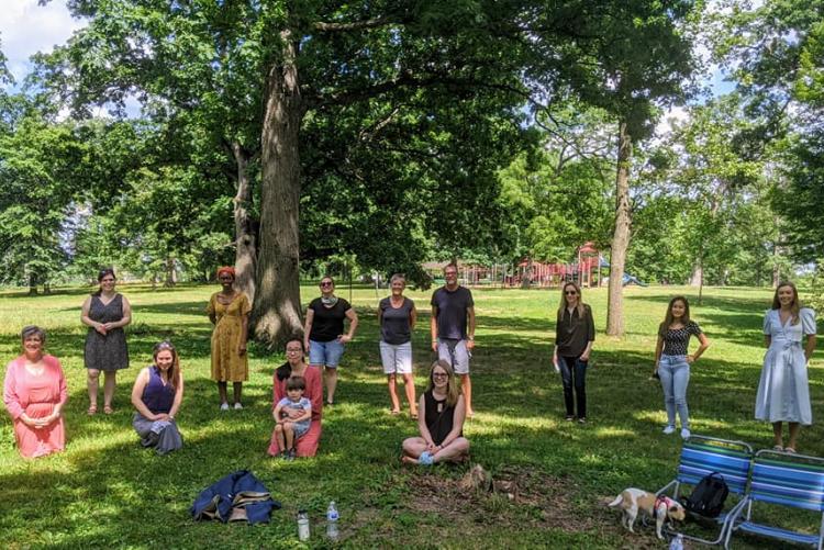 'Socially-Distant' Celebration at Druid Hill Park