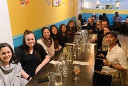 Fieldwork Team (from left to right): Sydney Thomas, Paige Ackman, Elise Omaki, Brianna So, Jasmine Sausedo, Kiara Nerenberg, Stefanie DeLuca, Allison Young, Joseph Boselovic, Elizabeth Burland, William Atienza